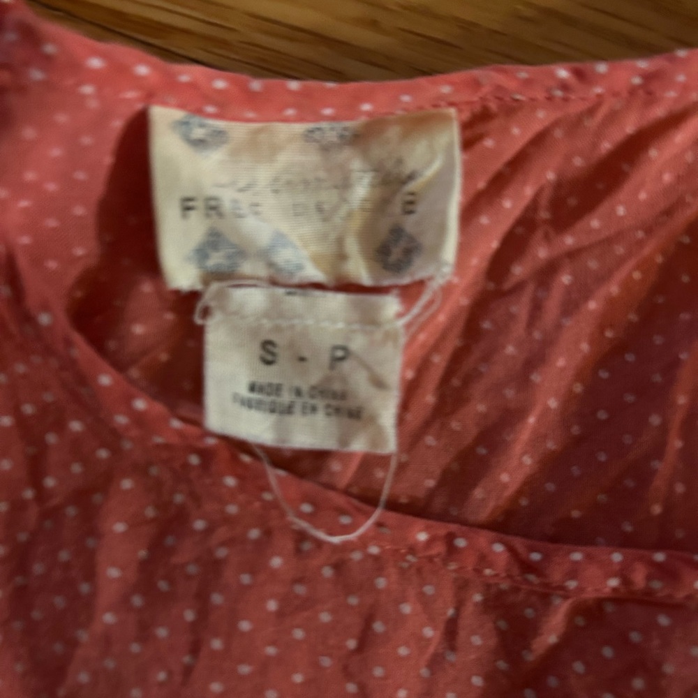 Free People Viole and Lace Slip in salmon - Picture 4 of 4